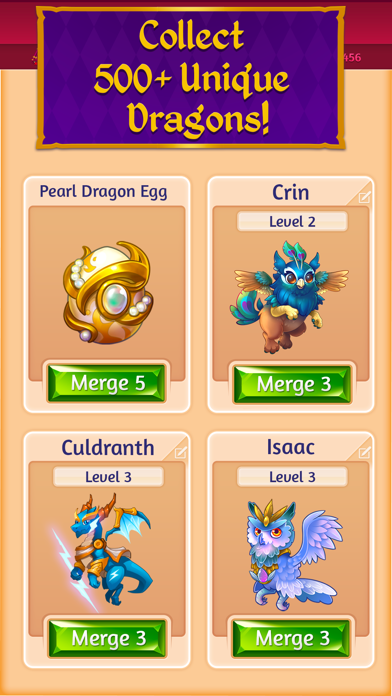 Merge Dragons! Screenshot