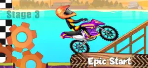 Moto Bike Stunts Race screenshot #5 for iPhone