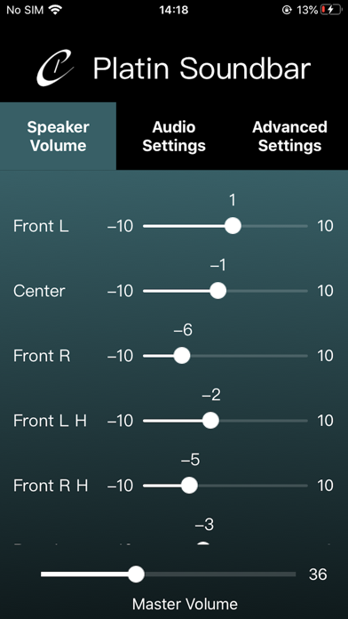Milan Soundbar Screenshot