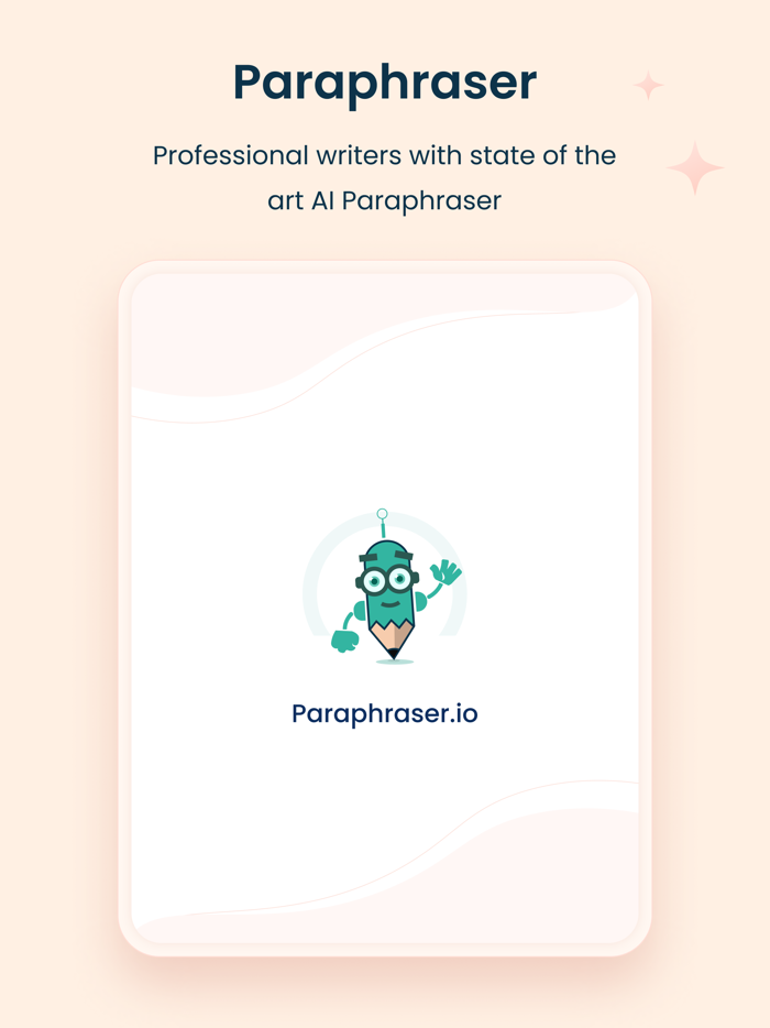Paraphrasing Tool - AI Based