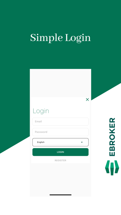 Ebroker App Screenshot