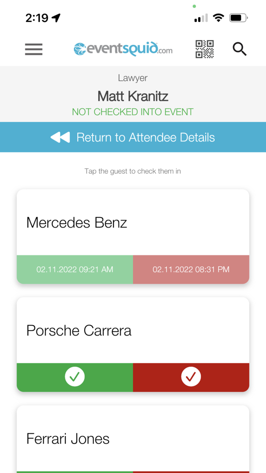 #4. Eventsquid QR Check-In App (iOS) Podle: Eventsquid LLC