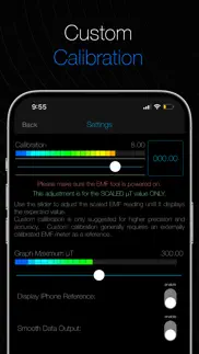teslavision emf detector iphone screenshot 4