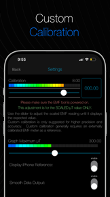 TeslaVision EMF Detector screenshot