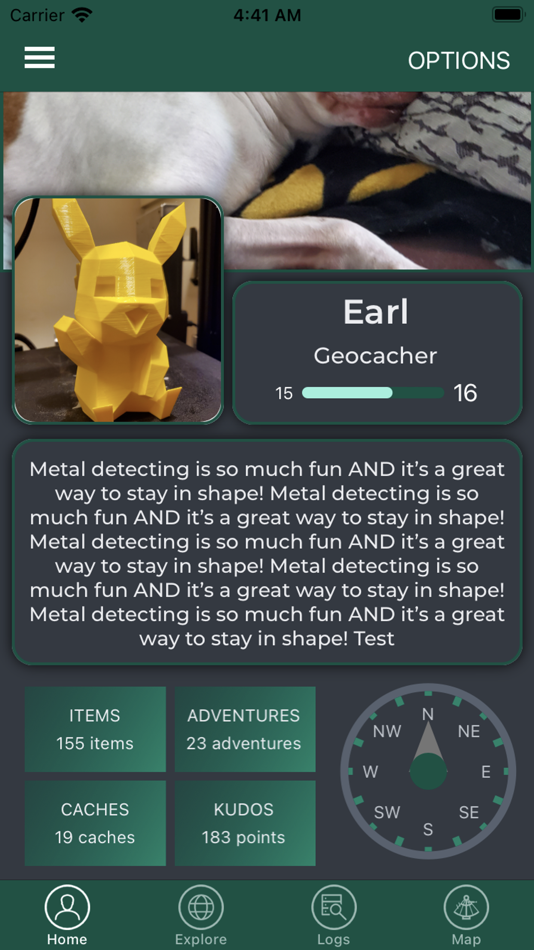 #3. Adventure Cache (iOS) 由: Earl Hayes