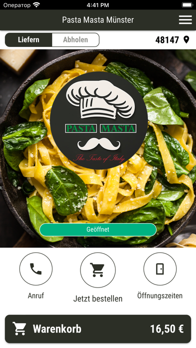 Pasta Masta Münster Screenshot