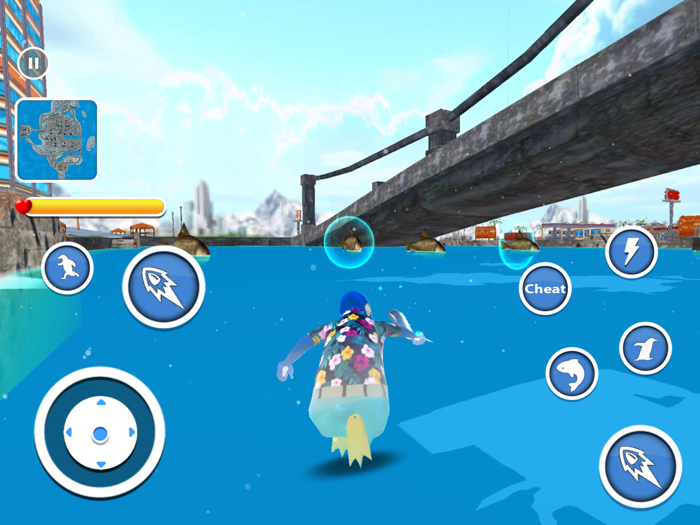 GT Penguin Theft Auto Gangstar