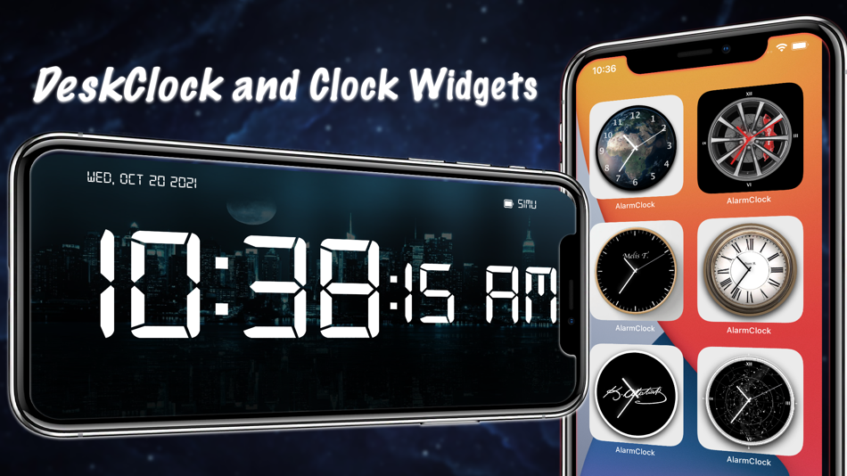 Desk Clock - Clock Widgets - 1.2 - (iOS)