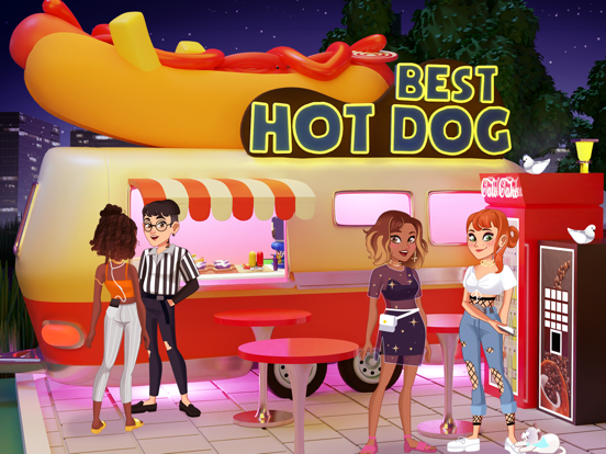 Lily's Street Food Cooking iPad screenshot