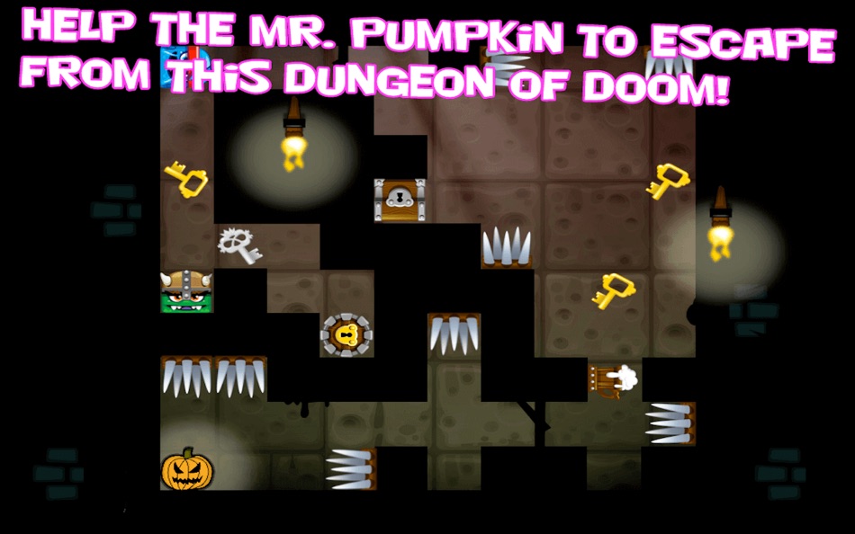 #6. Pumpkin Dungeon of Doom (macOS) 由: Giuseppe Calcagno