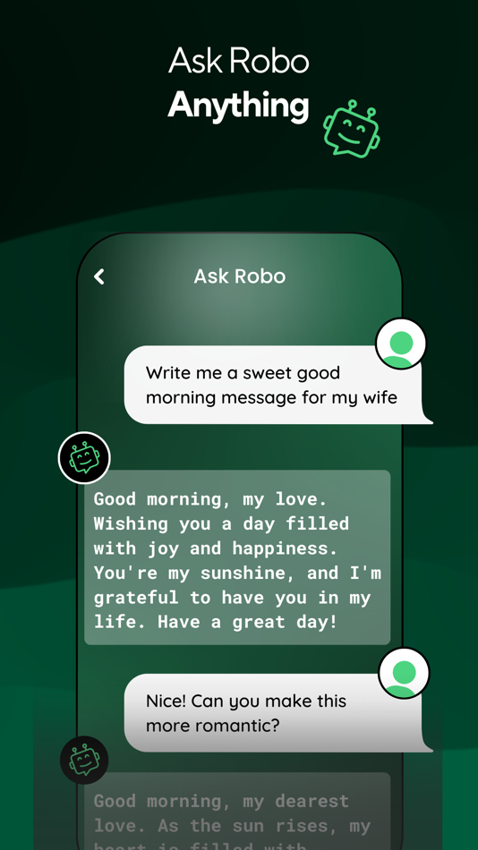 #2. Ask Robo - AI Chatbot (iOS) 由: Mogis Ahmad