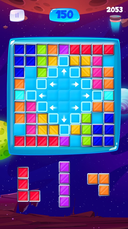 #4. Block Puzzle; Gem Magic Game (iOS) 由: Atta Mohi Ud Din