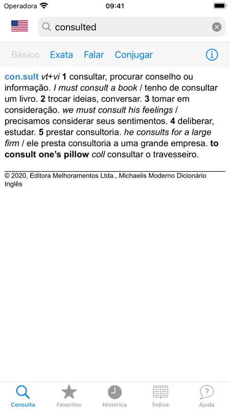 Dicionário Michaelis Inglês screenshot 1 of 5