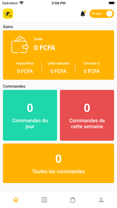 Leader Delivery Livreur Screenshot