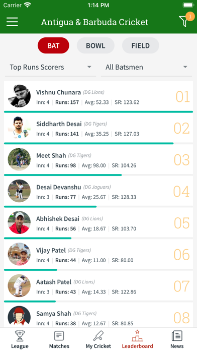 Antigua & Barbuda Cricket Screenshot