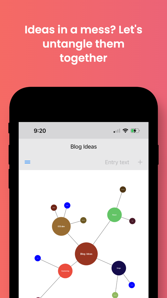 #1. Idea Web - MindMap Outline (iOS) 게시자: harry bloch