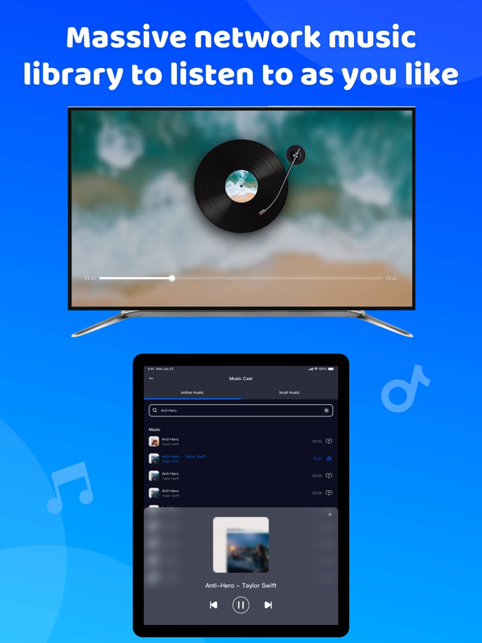 Remote Control Cast TV on Roku