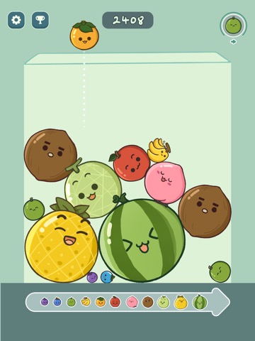 Watermelon Merge Fruits Puzzleのおすすめ画像2