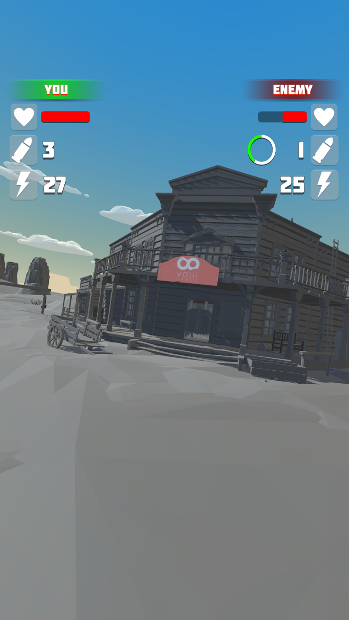 Cowboy Shooter Puzzle