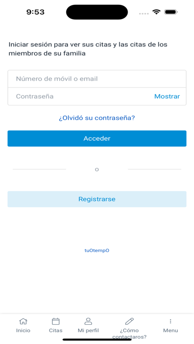 Clínica Sastre Screenshot