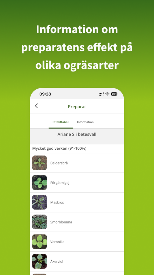 #3. Ogräsdatabasen (iOS) Podle: Jordbruksverket