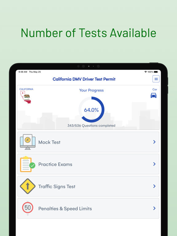 California DMV Driver Test screenshot 11