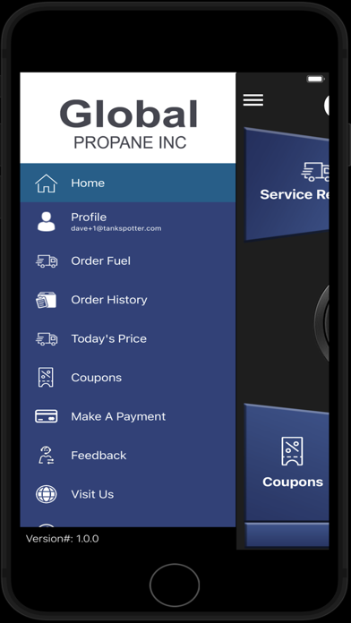 Global Propane Inc. Screenshot