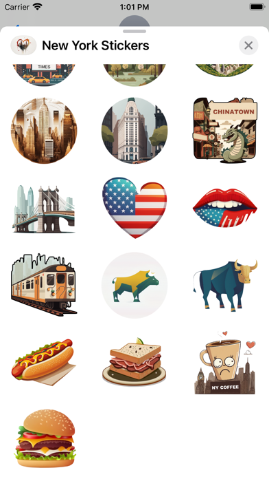 New York Stickersのおすすめ画像3