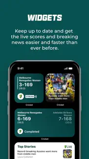 cricket australia live iphone screenshot 4