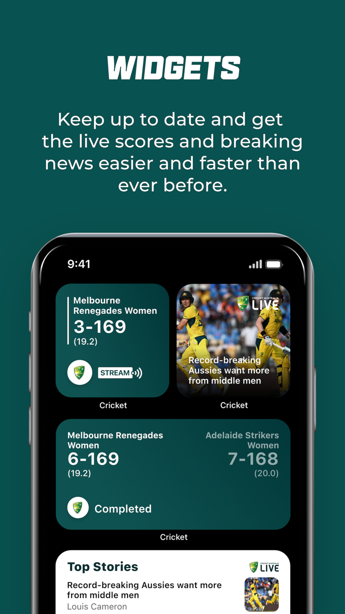 Cricket Australia Live