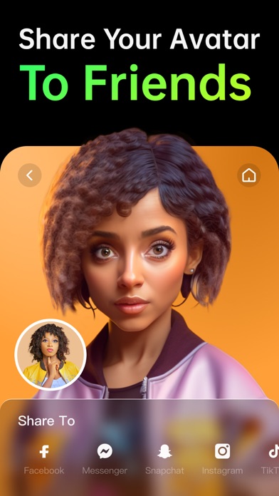 ToonStory - Cartoon Avatar Screenshot