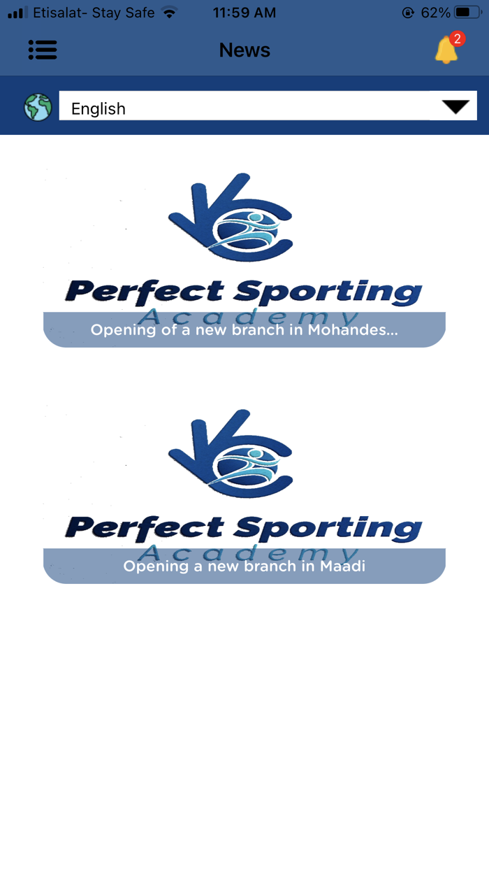 Perfect sporting academy