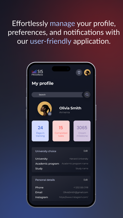 SIS Progress Screenshot