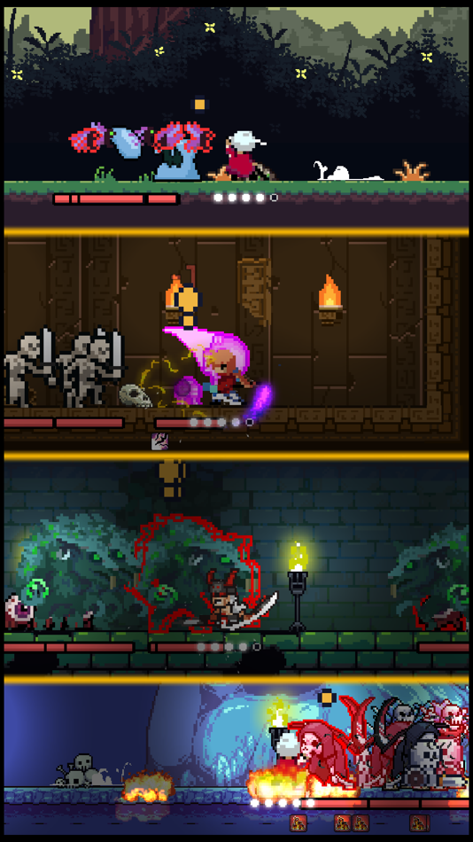 #2. RollingHero: Hack & Slash (iOS) 由: minchan kim
