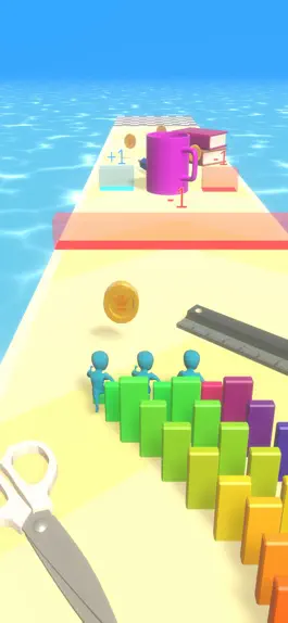 Game screenshot Dominos Runner 3D apk