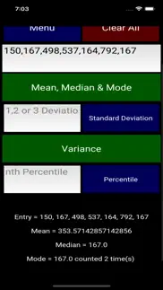 stats calculator iphone screenshot 4