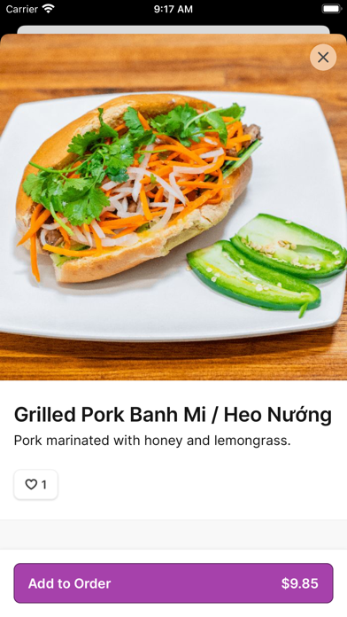 XinhXinh Vietnamese Bistro Screenshot