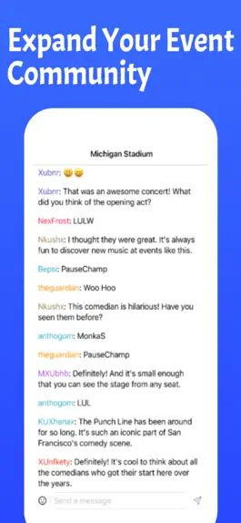 Game screenshot AmpliChat: Event Chat hack
