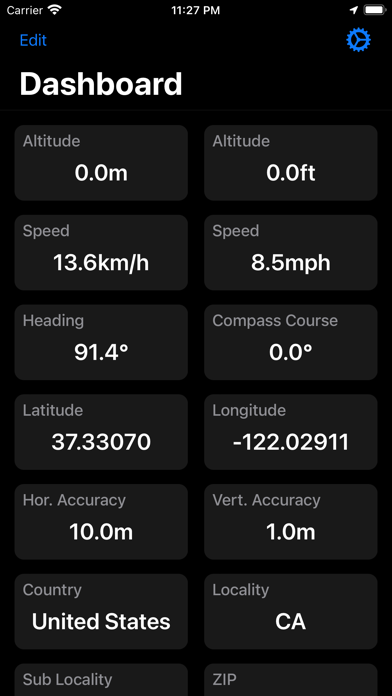 Screenshot #3 pour SkyPilot GPS Dashboard