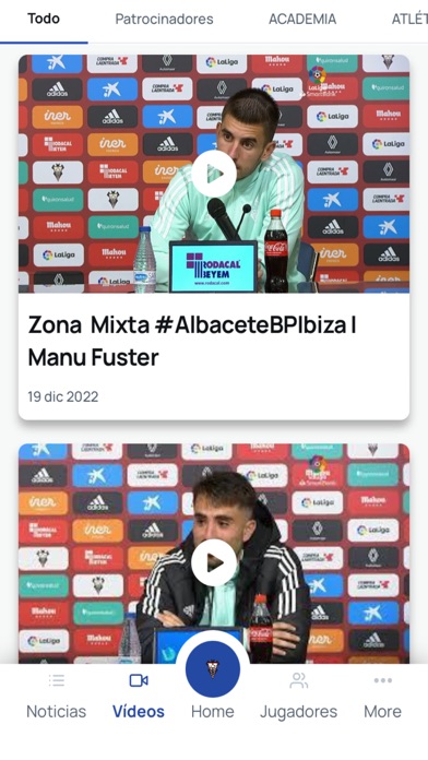 Albacete Balompié Official Screenshot