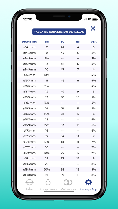 Ring Sizer Marcvs Screenshot