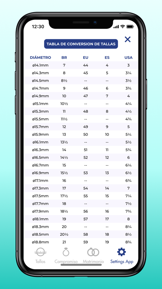 #8. Ring Sizer Marcvs (iOS) 由: Marco antonio Perez
