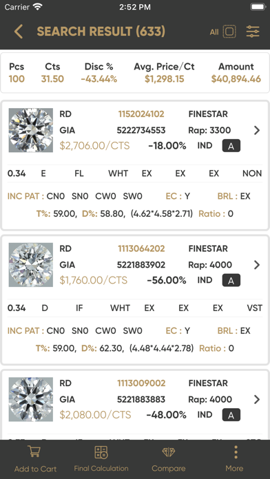 FEBC CRM  DIAMONDS Screenshot