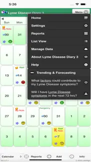 lyme disease diary 3 iphone screenshot 2