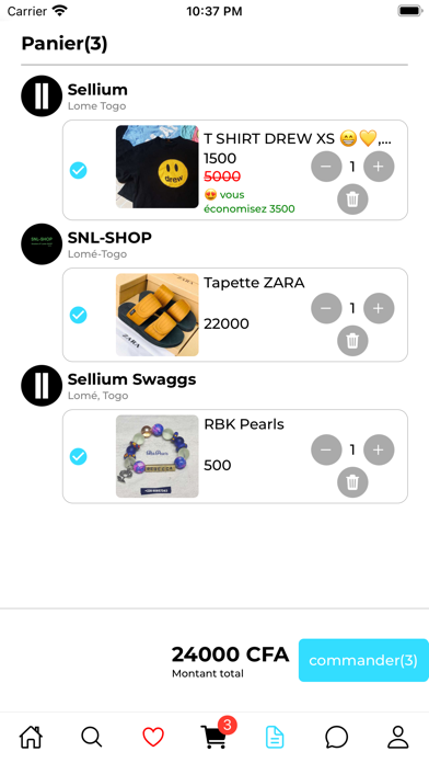 Sellium Screenshot