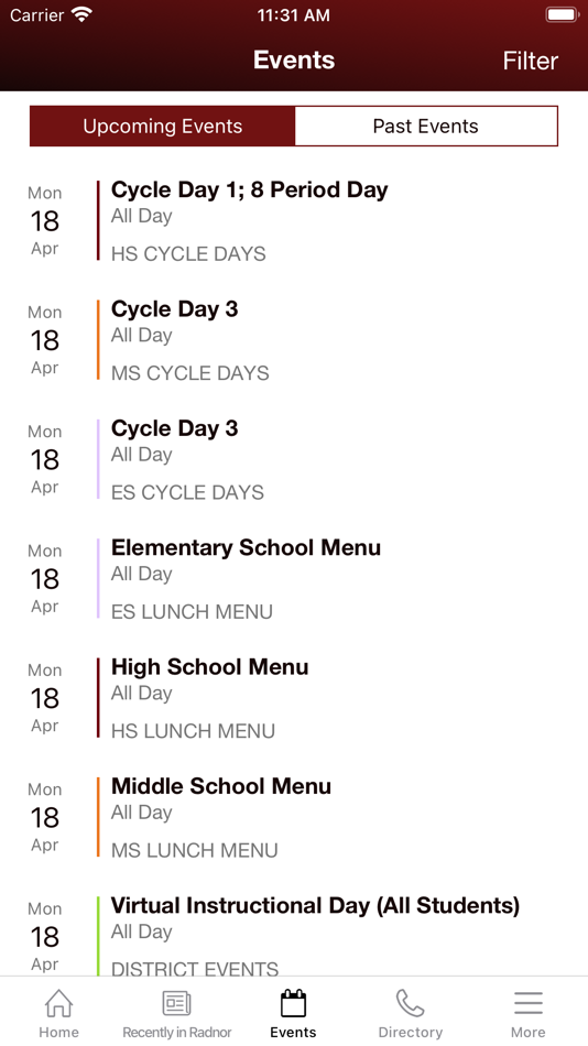 #3. Radnor Twp School District (iOS) 由: Radnor Township School Authority