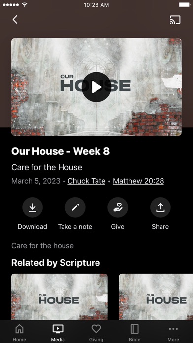 RockChurch App Screenshot