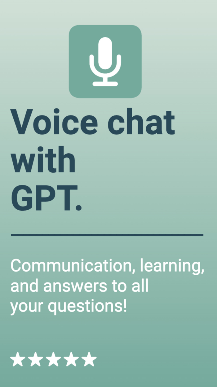 GPT 4 Voice Chat and AI Writer