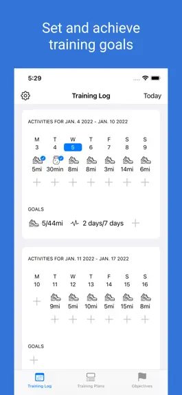 Game screenshot Training Plan: Fitness tracker apk