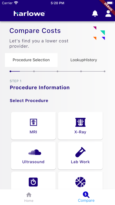 Harlowe Health Screenshot